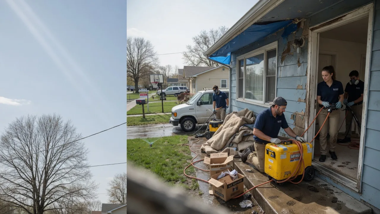 Basement Flood Cleanup in Webster, MA near me